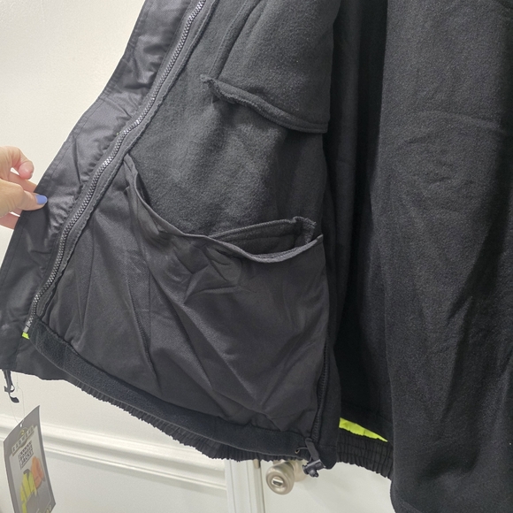 Radwear Radians SJ210B Three-in-One Deluxe High Visibility Bomber Jacket Size XL - Picture 9 of 17